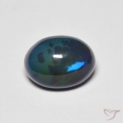 1.35ct 天然 彩色 蛋白石, 椭圆形, 不透明
