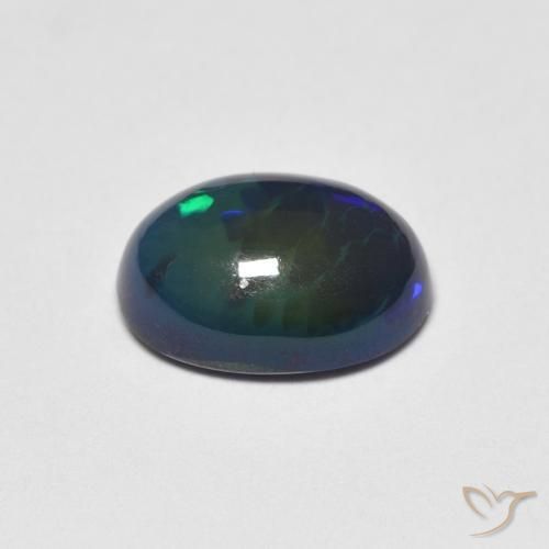 1.35克拉天然蛋白石，椭圆形，不透明