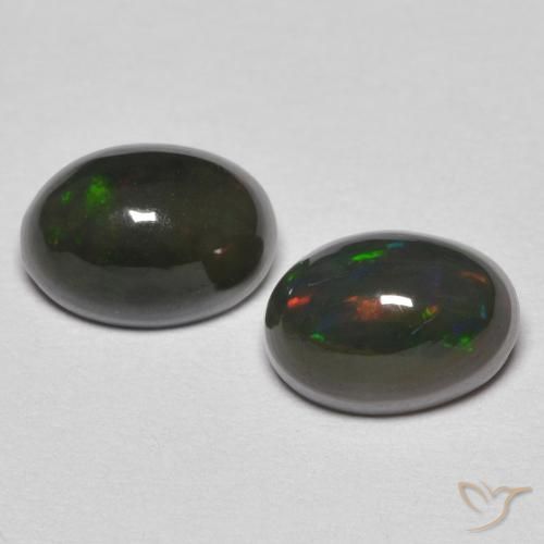 1.18克拉天然蛋白石，椭圆形，不透明
