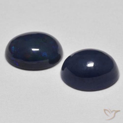 1.71克拉天然蛋白石，椭圆形，不透明
