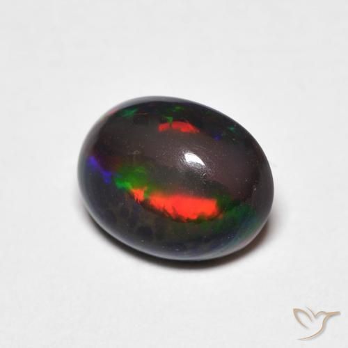 1.20克拉天然蛋白石，椭圆形，不透明
