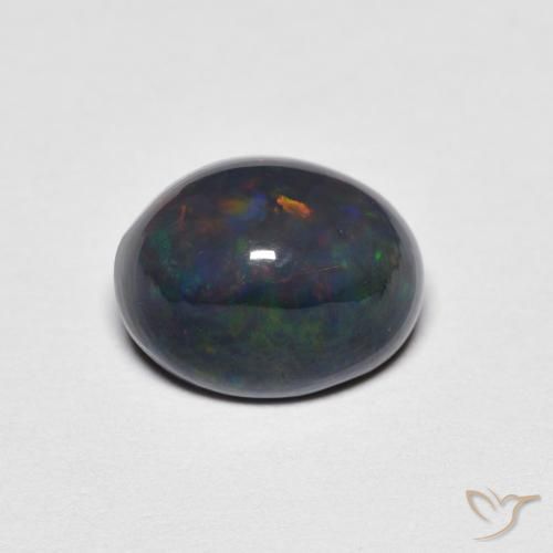 1.19ct 天然 彩色 蛋白石, 椭圆形, 不透明