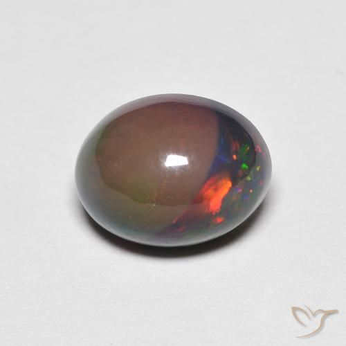 1.47ct 天然 彩色 蛋白石, 椭圆形, 不透明