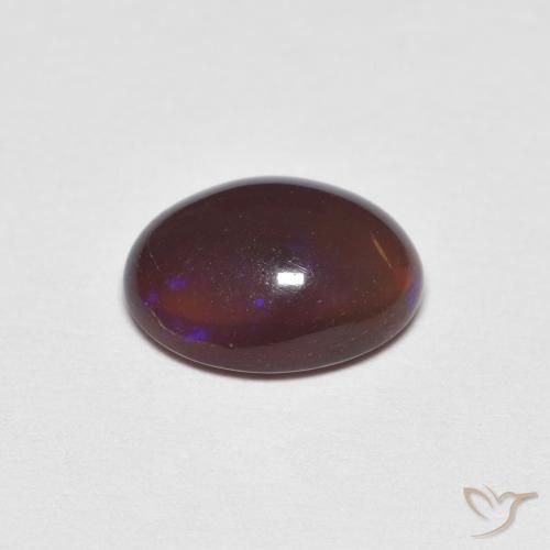 0.98克拉天然蛋白石，椭圆形，不透明