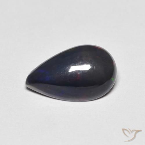 1.13克拉天然蛋白石，梨形，不透明