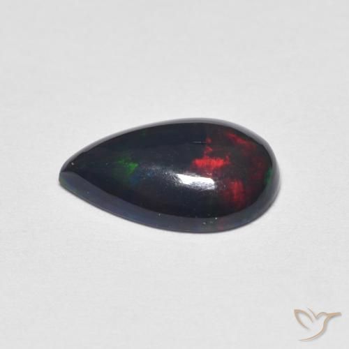 1.13克拉天然蛋白石，梨形，不透明