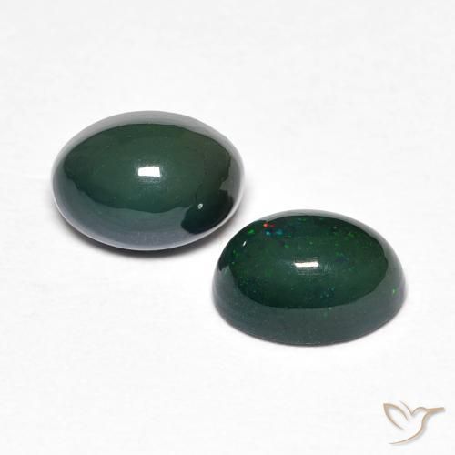 1.15克拉天然蛋白石，椭圆形，不透明