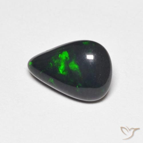 1.21克拉天然蛋白石，梨形，不透明