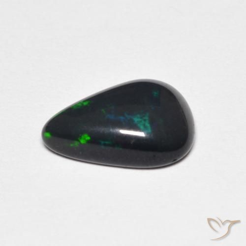 1.21克拉天然蛋白石，梨形，不透明