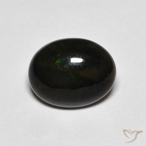 1.06ct 天然 彩色 蛋白石, 椭圆形, 不透明