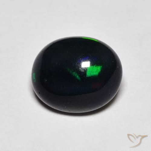 1.73克拉天然蛋白石，椭圆形，不透明