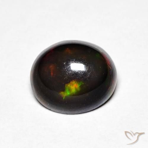 0.97克拉天然蛋白石，椭圆形，不透明