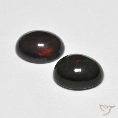 1.18克拉天然蛋白石，椭圆形，不透明