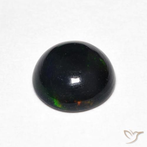 0.64克拉天然蛋白石，圆形的，不透明