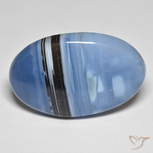 28.90ct 天然 彩色 蛋白石, 椭圆形, 不透明