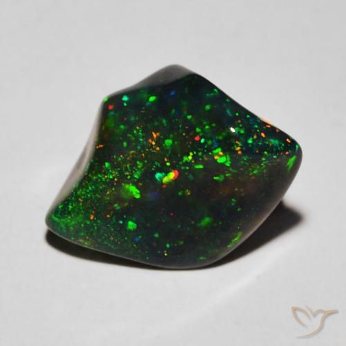 2.36ct 天然 彩色 蛋白石, 花式切割, 半透明