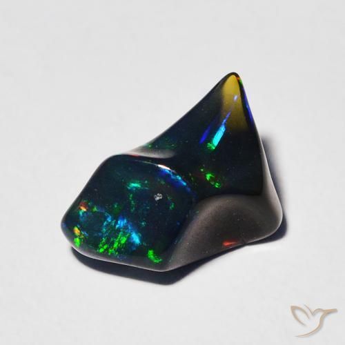 1.30ct 天然 彩色 蛋白石, 花式切割, 半透明