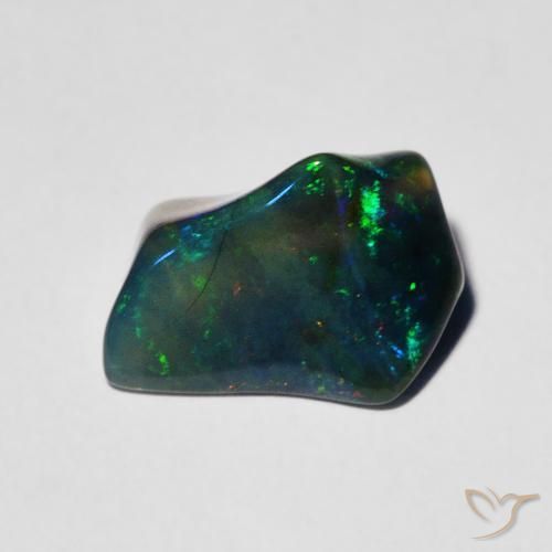 1.97克拉天然蛋白石，花式切割，半透明