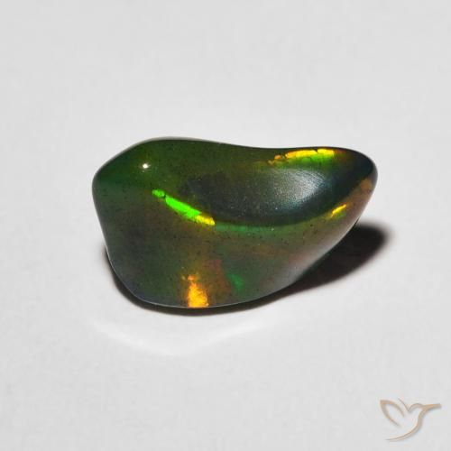 1.60ct 天然 彩色 蛋白石, 花式切割, 半透明