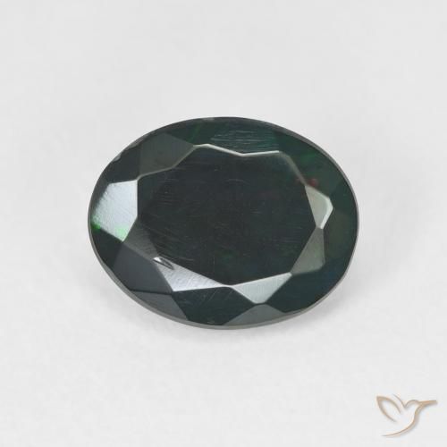 1.29ct 天然 彩色 蛋白石, 椭圆形, 半透明