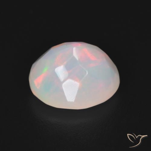 1.99克拉天然蛋白石，椭圆形，半透明
