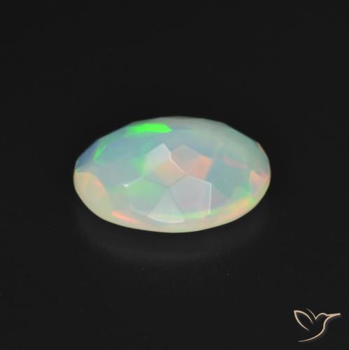 1.69克拉天然蛋白石，椭圆形，透明
