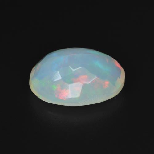 3.11克拉天然蛋白石，椭圆形，透明