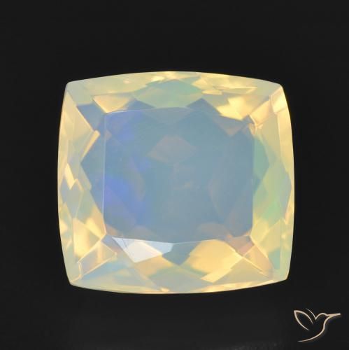 2.53ct 天然 彩色 蛋白石, 软垫, 透明