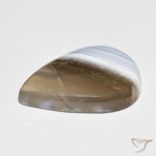 17.99克拉天然多色欧泊，梨形，26.4×19.5毫米，不透明