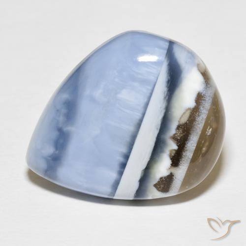 20.09ct 天然 彩色 蛋白石, 梨形, 不透明