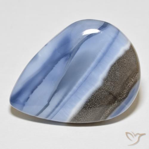 46.92ct 天然 彩色 蛋白石, 梨形, 不透明