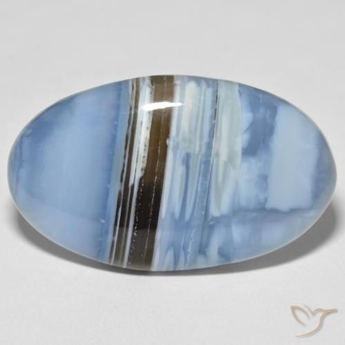 27.54ct 天然 彩色 蛋白石, 椭圆形, 不透明
