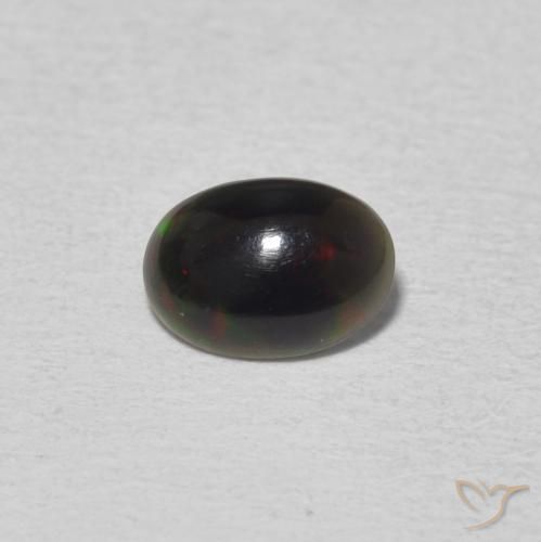 0.38ct 天然 彩色 蛋白石, 椭圆形, 不透明