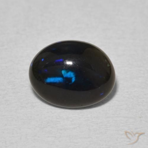 1.02ct 天然 彩色 蛋白石, 椭圆形, 不透明