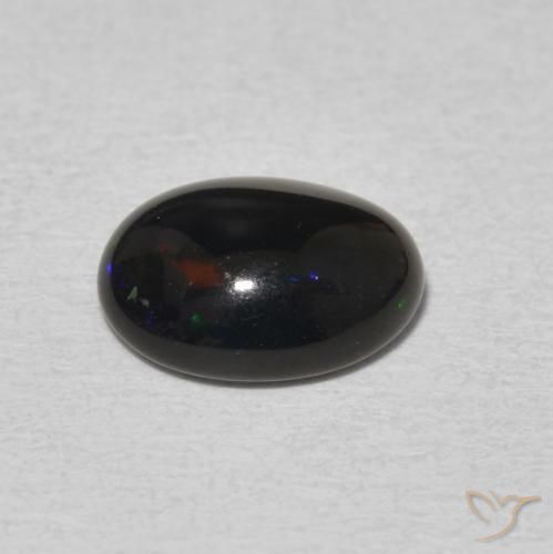 1.02克拉天然蛋白石，椭圆形，不透明