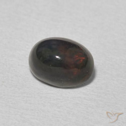0.95克拉天然蛋白石，椭圆形，不透明