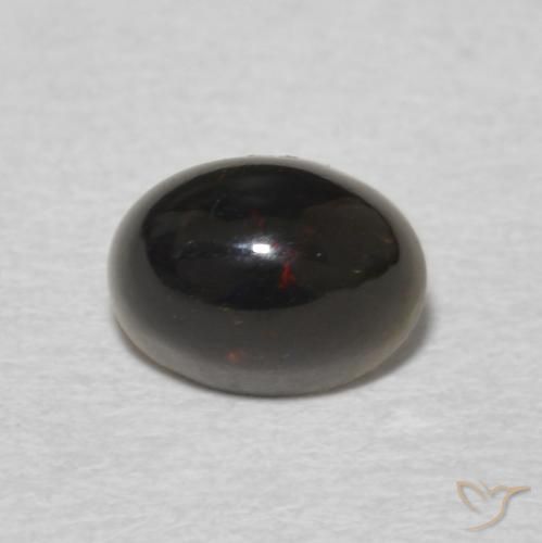 0.59ct 天然 彩色 蛋白石, 椭圆形, 不透明