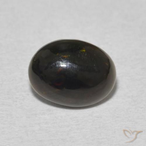 0.93ct 天然 彩色 蛋白石, 椭圆形, 不透明