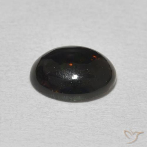 0.93克拉天然蛋白石，椭圆形，不透明