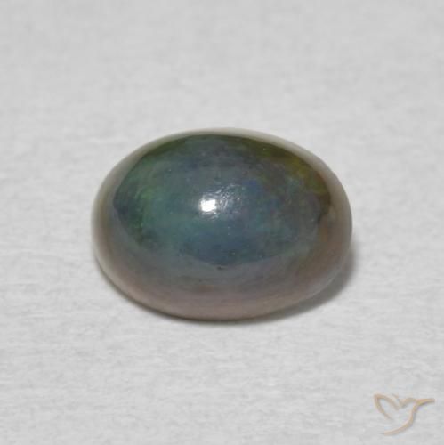 0.60ct 天然 彩色 蛋白石, 椭圆形, 不透明, Photo A