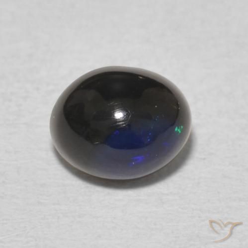 0.73ct 天然 彩色 蛋白石, 椭圆形, 不透明