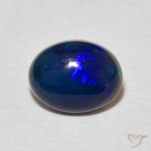 1.14ct 天然 彩色 蛋白石, 椭圆形, 不透明