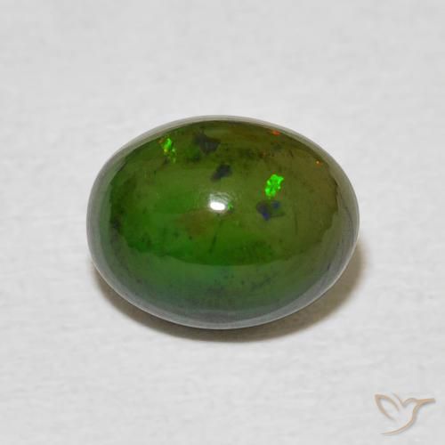 1.45ct 天然 彩色 蛋白石, 椭圆形, 不透明