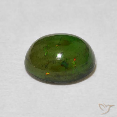 1.45克拉天然蛋白石，椭圆形，不透明