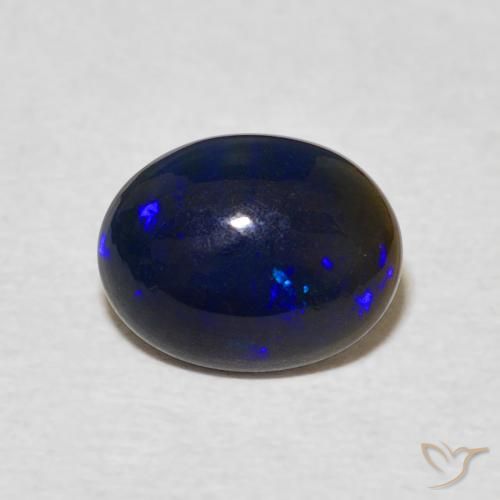 0.94ct 天然 彩色 蛋白石, 椭圆形, 不透明