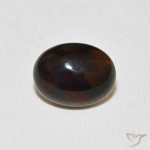 1.14ct 天然 彩色 蛋白石, 椭圆形, 不透明