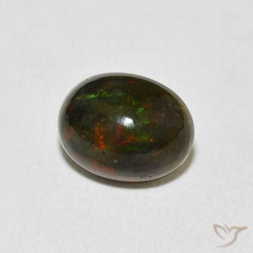 1.89克拉天然蛋白石，椭圆形，不透明