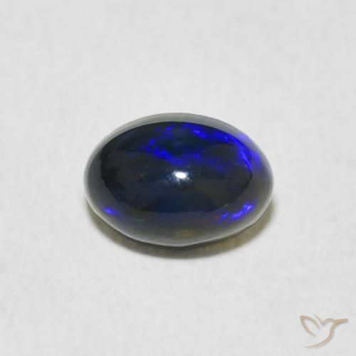 0.61ct 天然 彩色 蛋白石, 椭圆形, 不透明