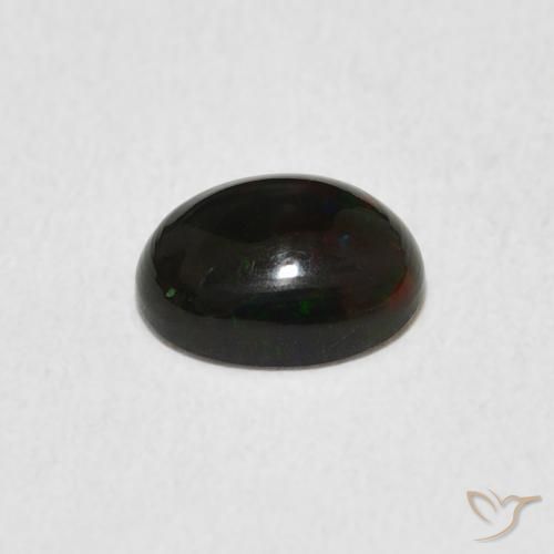 0.54克拉天然蛋白石，椭圆形，不透明