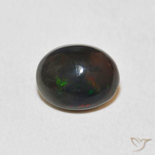 1.59ct 天然 彩色 蛋白石, 椭圆形, 不透明